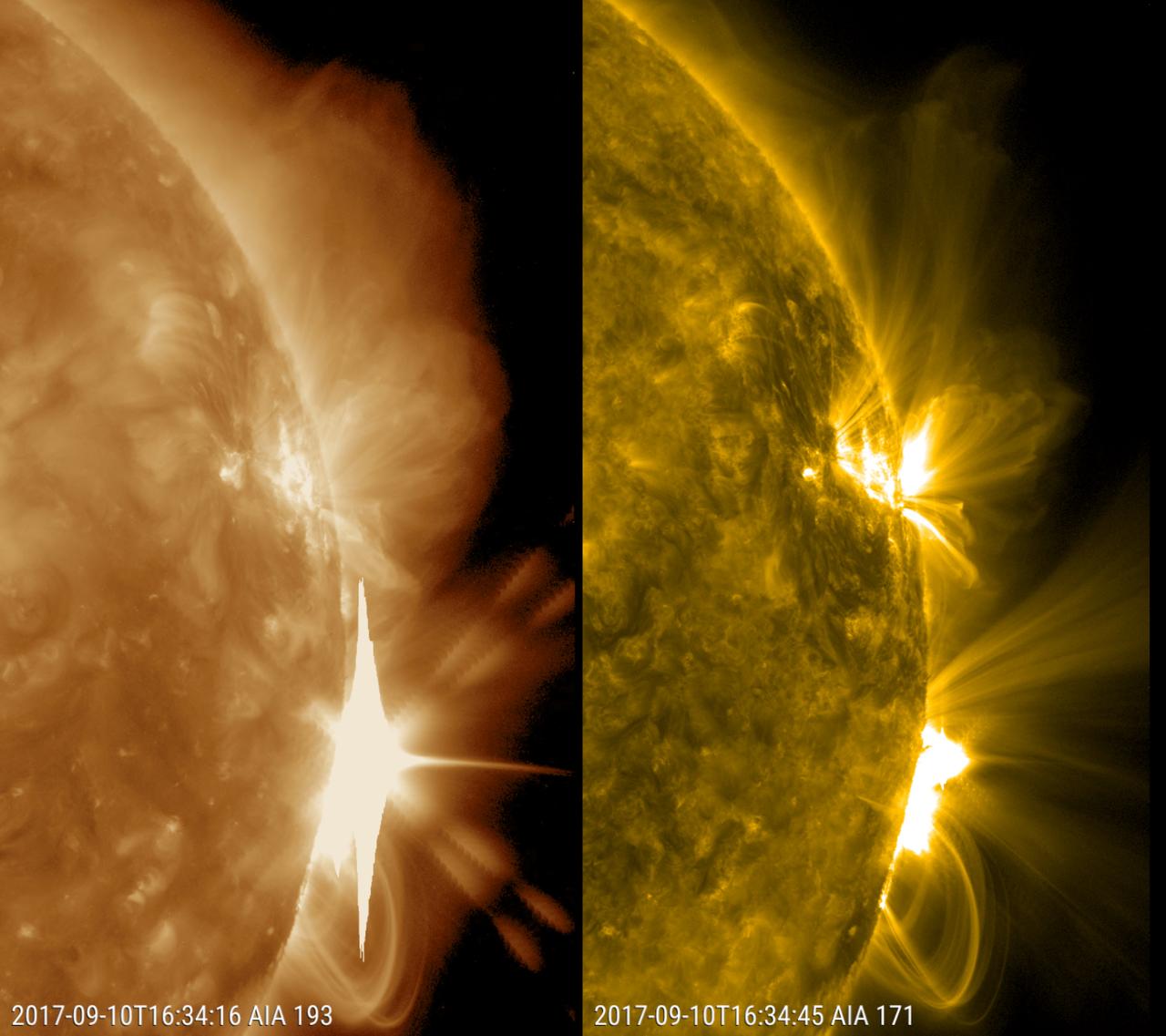 Solar storms connect activity on the Sun with technology near Earth
